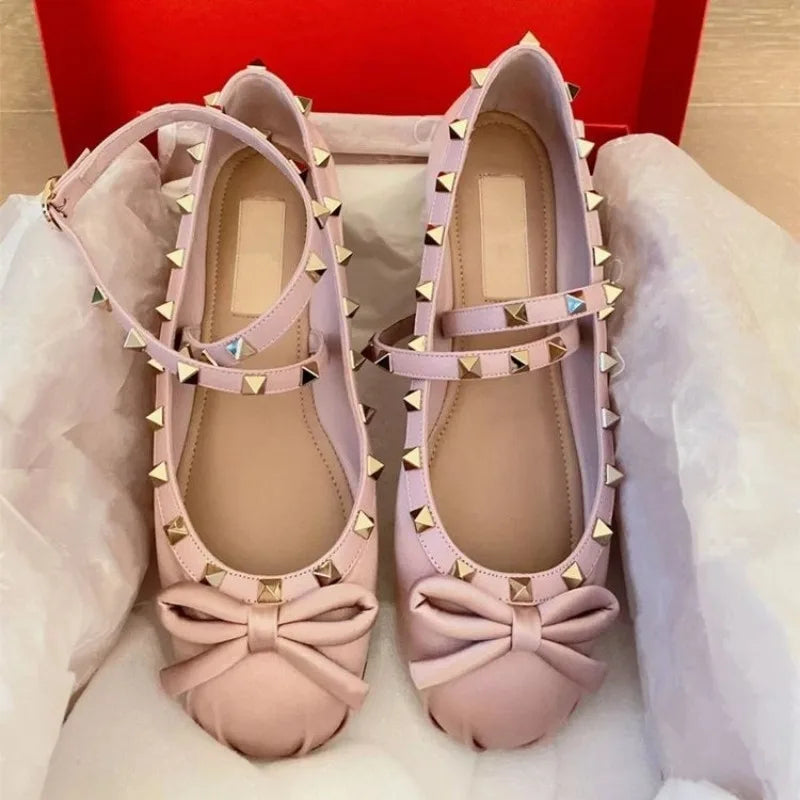 Women Flats Shoes Spring and Autumn Shallow Round Toe Loafers Comfortable Lightweight Casual Sneakers Designer Shoes for Women