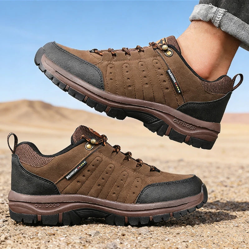 Hiking Shoes for Men Waterproof Outdoor Low-top Hiking Boots Non-slip Trekking Shoes Walking Male Sneakers New Zapatillas Hombre