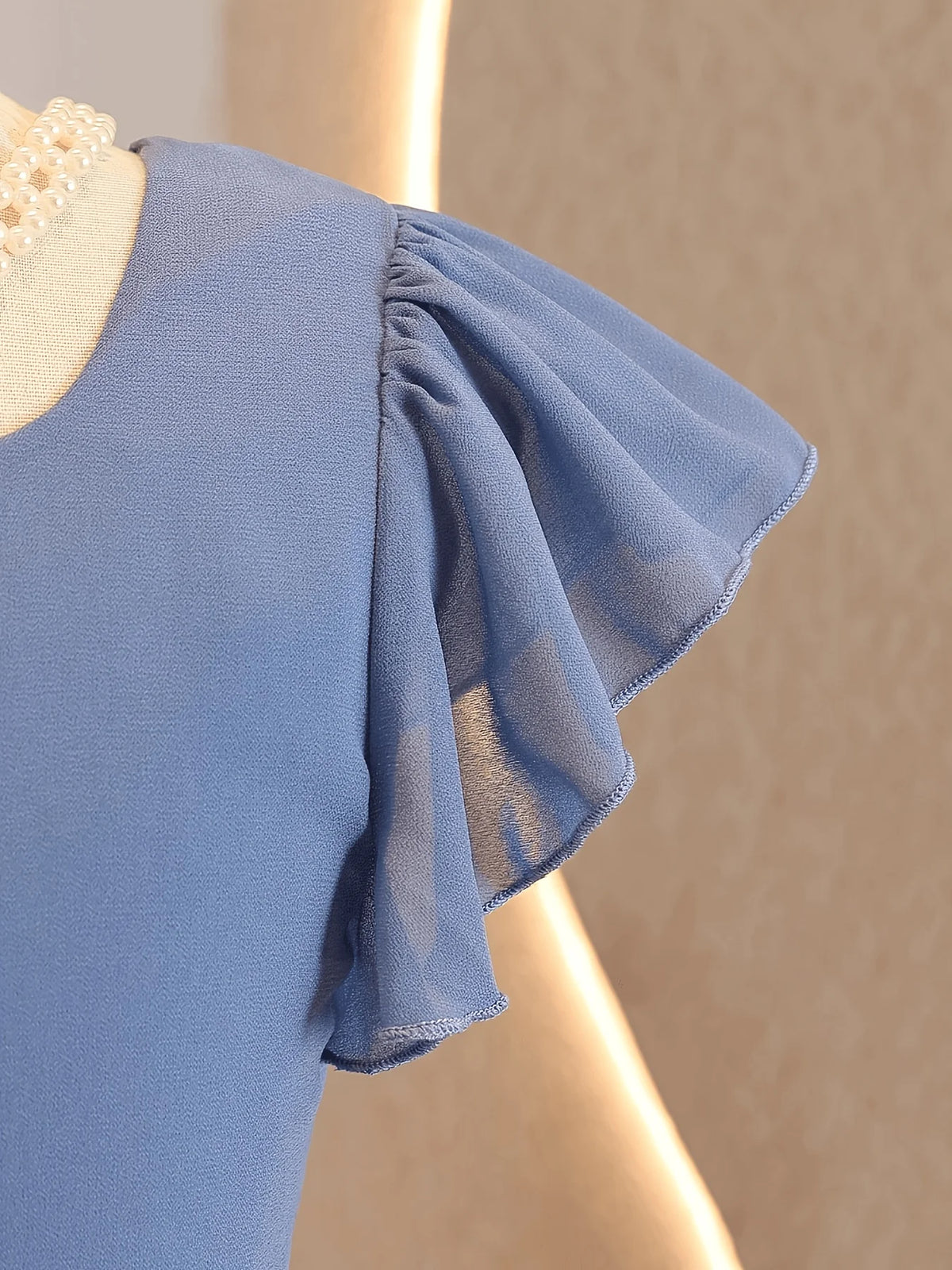 Girls' Summer Casual Dress, Short-Sleeved Puffy Skirt with a Large Hem, Waist-Cinching Bow Design, Elegant and Stylish Dress with Drapey Fabric, Princess-Style Dress Suitable for Girls Aged 8-12