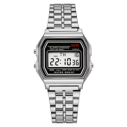 Sports Rose Gold Children Watches for Women Electronic Digital Display Retro Style Alarm Clock Men's Relogio Masculin Reloj
