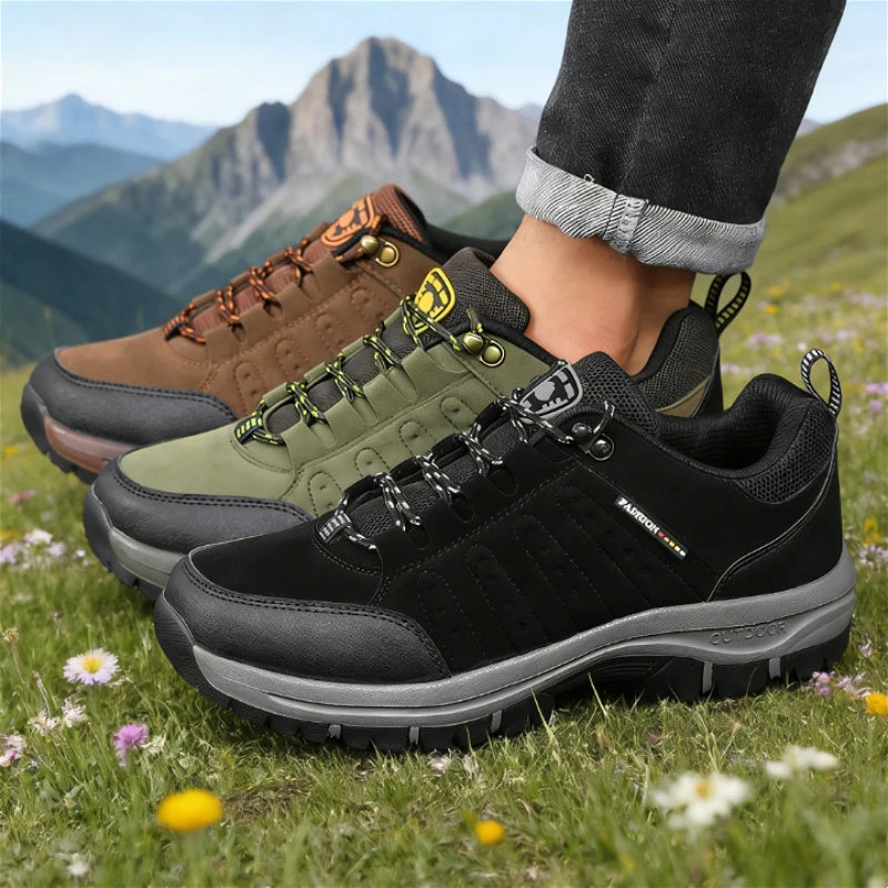 Hiking Shoes for Men Waterproof Outdoor Low-top Hiking Boots Non-slip Trekking Shoes Walking Male Sneakers New Zapatillas Hombre
