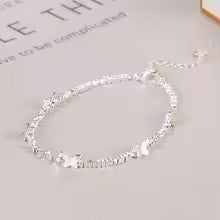 VENTFILLE 925 Sterling Silver Butterfly Bracelet for Girl Bead String Design Insect Fashion Versatile Jewelry Gift Dropshipping