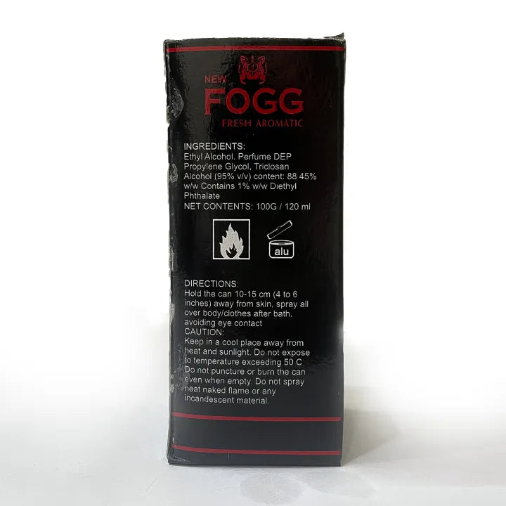 Fogg Fresh Aromatic Black Series | Long-Lasting Perfume | 100ml